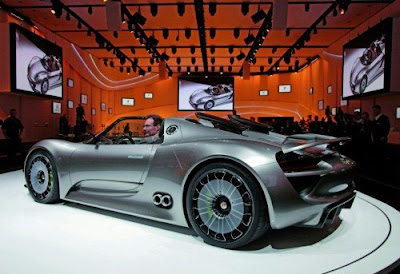 Porsche 911 Spyder New Hybrid concept Sports