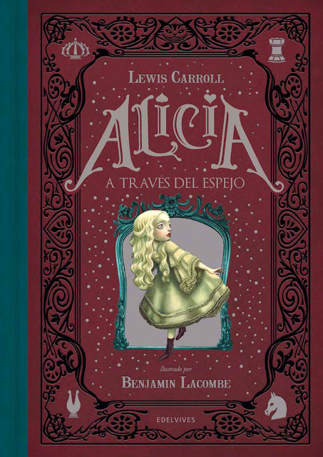 Benjamin Lacombe Portada del Libro Alicia a traves del espejo