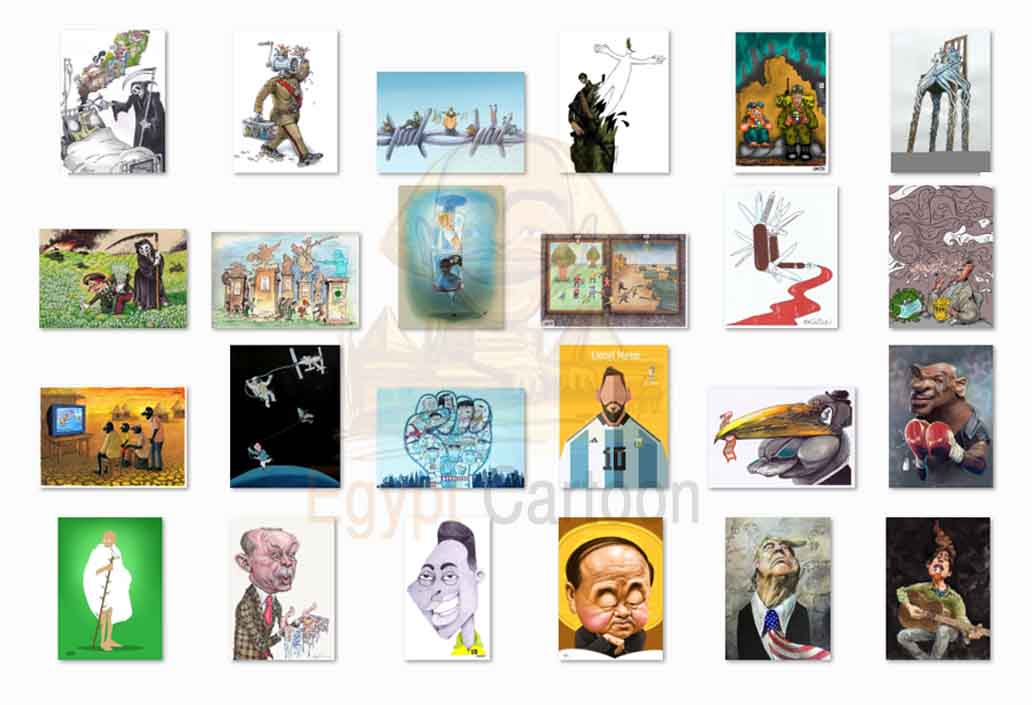 Winners of 21st FreeCartoonsWeb International Cartoonet Festival - 2022