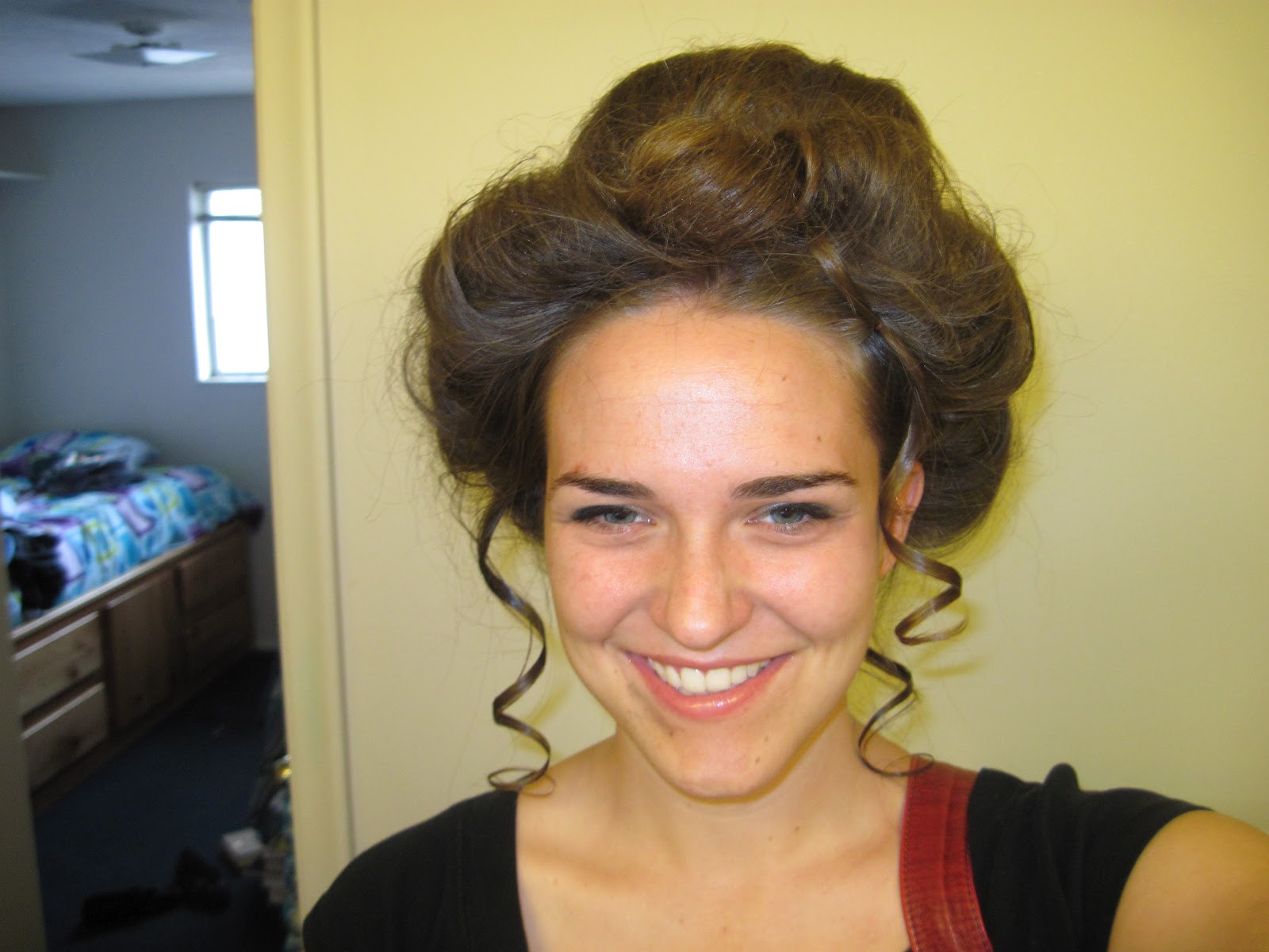 gibson girl hair style