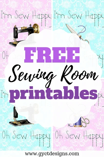 Decorate your sewing room with these free sewing printables