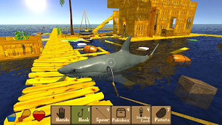 Raft Survival Simulator Mod APK v1.5 (Mod Money/Unlocked) Extra Features Full Unlocked gantengapk
