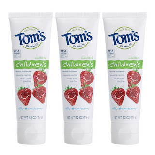 Beauty & Personal Care, Tom's of Maine, Children's Toothpaste, Kids Toothpaste, Silly Strawberry, Natural Toothpaste, 4.2 Ounce