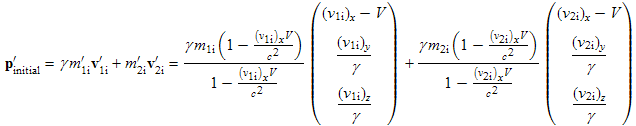 Momentum/mass transforms