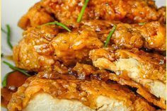 DOUBLE CRUNCH HONEY GARLIC CHICKEN BREASTS   #dishes with chicken #dinner healthy