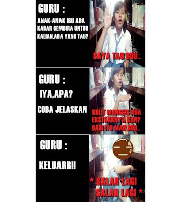 12 Meme Obrolan Lucu Guru dan Murid Ini Bikin Cekikikan 