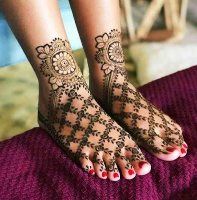 Foot Mehndi Design Images