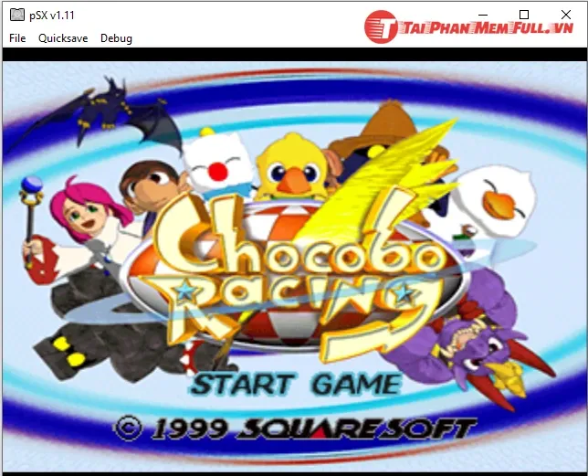 Chocobo Racing, game đua xe thú, game đua xe gà