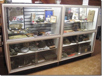 IMG_3722 Military Items on the Second Floor of the Milwaukie Museum in Milwaukie, Oregon on September 27, 2008