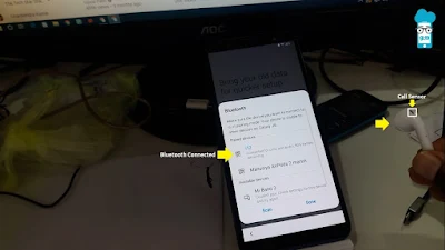 Samsung J8 Stuck on WiFi Connection after Reset Phone