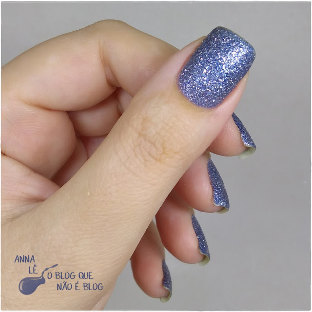 Estrelas no Céu Studio 35 Esmalte Nailpolish Liquid Sand Azul