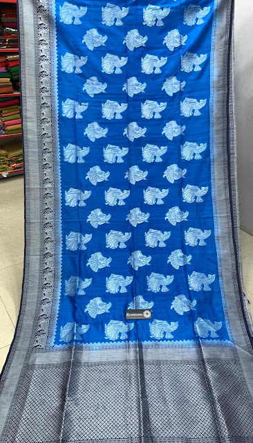  Banarasi Dupion Silk Sarees