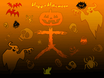 Scarry Halloween Desktop Themes