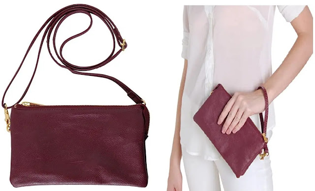 humble chic Vegan Wristlet Clutch review