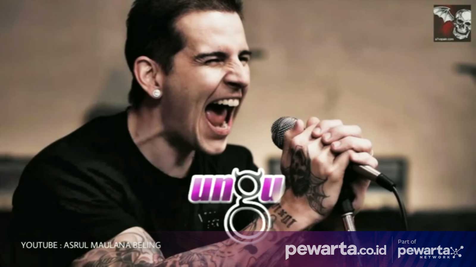 Viral di Medsos! M. Shadows Vokalis Avenged Sevenfold Nyanyi Lagu Band Ungu 'Sejauh Mungkin', Benarkah?