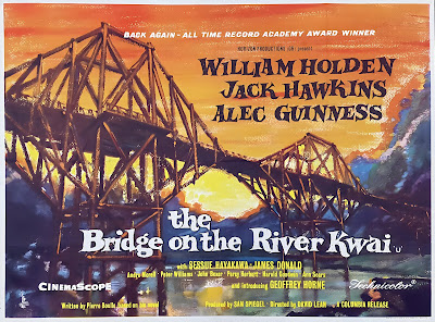 he Bridge on the River Kwai movie poster