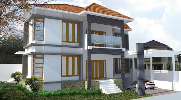 Jasa Desain  Rumah  Tinggal 2lantai Hook  Belajar PhotoSHOP