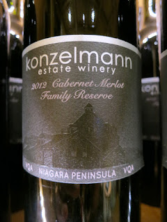 Konzelmann Cabernet Merlot Family Reserve 2012 (92 pts)