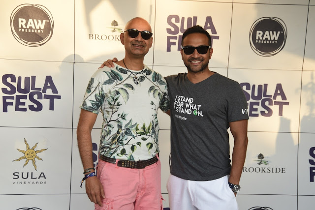 Rajeev Samant, CEO and Founder, Sula Vineyards along with Anuj Rakyan, C...