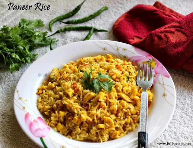 Paneer Rice