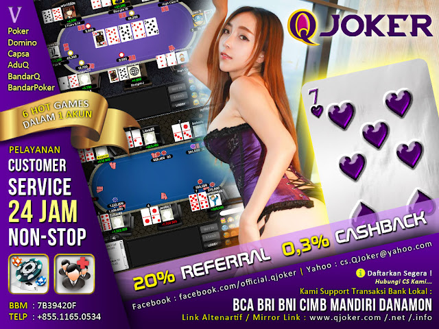 QJoker Agen Judi BandarQ BandarPoker Domino Online Indonesia