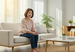 갱년기 여성