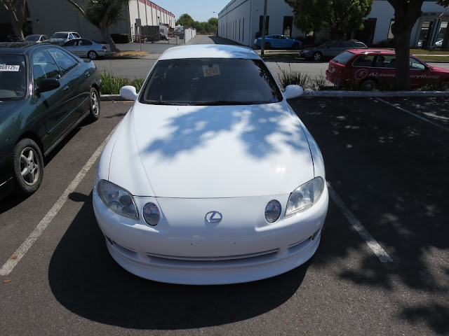 Lexus SC300 after auto body repairs & paint.