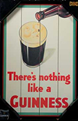 Guinness bar sign at The Irish Gift House