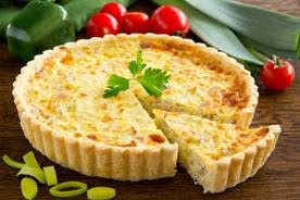 Quiche de legumes do Divino Fogão