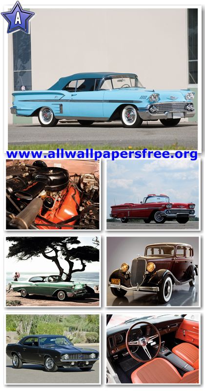 80 Amazing American Classic Cars Wallpapers 1280 X 1024 [Set 32]