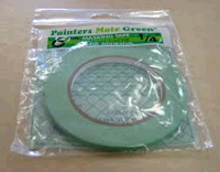 thin green painter's tape