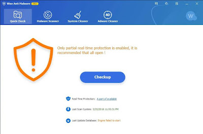 Wise Anti Malware 2.1 Free For 180 Days