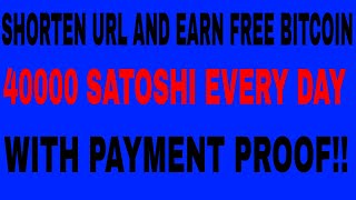 Earn 400000 Satoshi Every Day