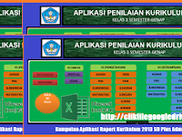 Unduh Aplikasi Raport Kurikulum 2013 Jenjang Sekolah Dasar