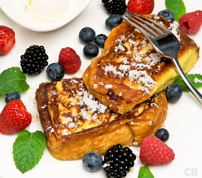 Recept Versgebakken wentelteefjes met heel veel gezond fruit!