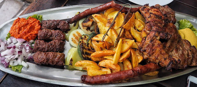 Food, dining, Dubrovnik, Croatia, Food blog, Restaurant, Lady PiPi, Mixed Grill, Meat Platter