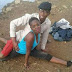 Lol... This aunty and her boyfriend need to tell us the concept behind their photoshoot