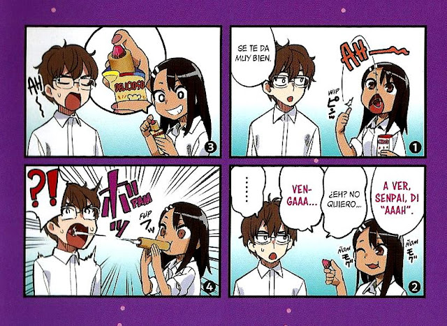 Reseña de NO ME RAYES, NAGATORO (Ijiranaide Nagatoro-san) vols. 5 y 6 de Nanashi, Ivrea.