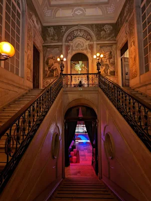 Staircase at Palacio Chiado in Lisbon