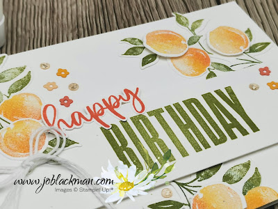 Sweet as a Peach, Biggest Wish, Stampin' Up!