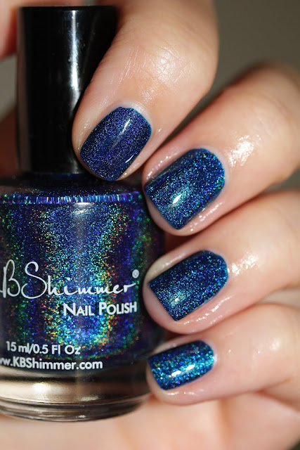 KBShimmer Shoe the Blues Away Hella Holo Customs