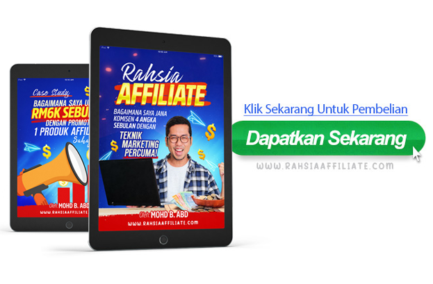 rahsia dan cara buat duit dengan affiliate secara online