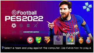 Download PES 2022 PPSSPP Promotion Teams/Clubs Update HD Graphics & English Commentary