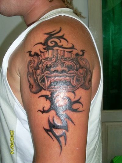 Balinese Tattoo  by Abenk Gambar Seni Tattoo 