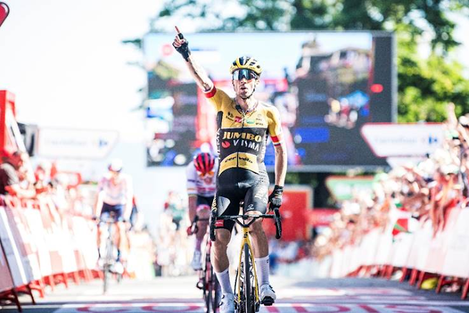 Roglic ganó la etapa y ya es líder - 4ª etapa Vuelta a España 2022