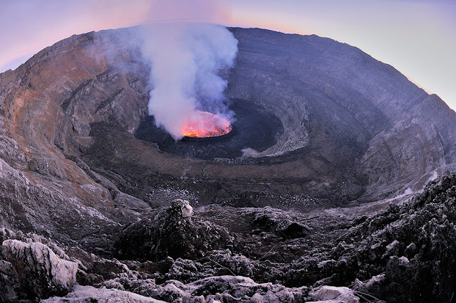 Active volcanoes of the world, Democratic Republic of Congo