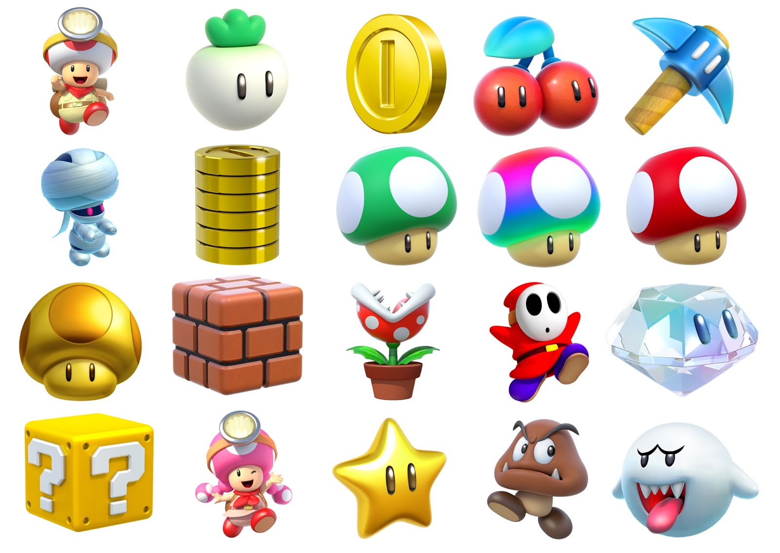 Super Mario Scavenger Hunt with Downloads