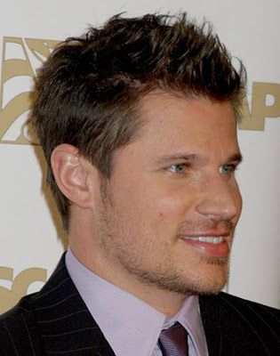 Cool male haircuts Nick Lachey Short Spiky Hairstyle 