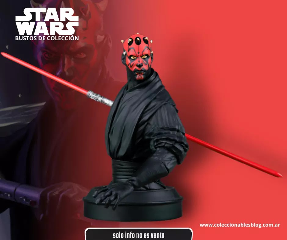 Bustos star Wars
Entrega N.º 05: Darth Maul