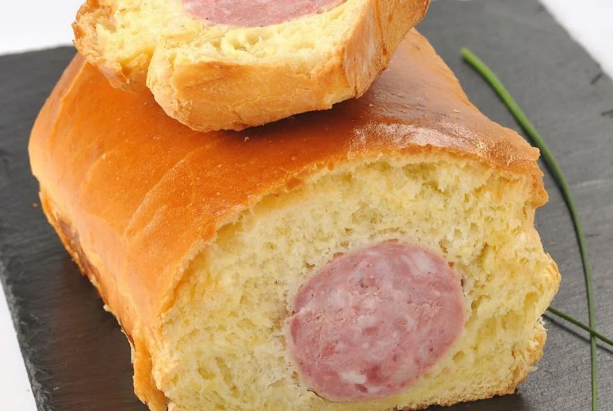 Saucisson en brioche (photos issue de bobosse.fr, charcutier à Lyon)